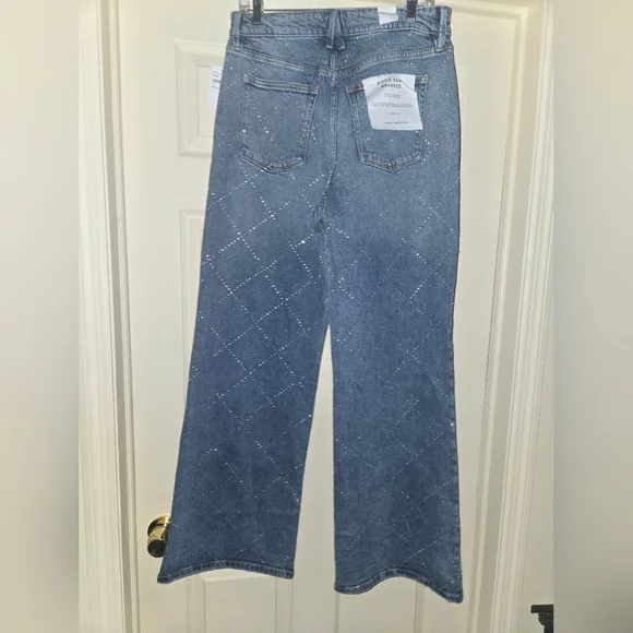 NWT Good American Good Ease Relaxed Diamond Jeans - Picture 7 of 10
